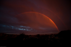 Double Rainbow over Morro Bay CA 24 June 2010-2