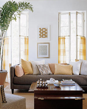 martha stewart neutral yellow