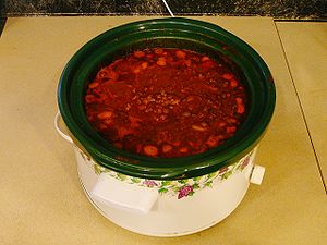 Homemade chili, self made