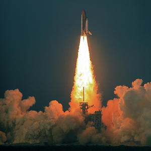 Shuttle Endeavour Blastoff