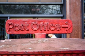 Post Office sign